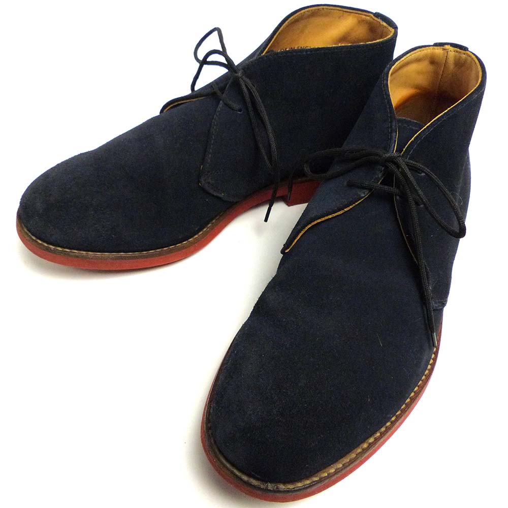 英国製 MARK MCNAIRY /マークマクナイリー スエードチャッカブーツ US8(26cm相当) (SANDERS社製) 【中古】