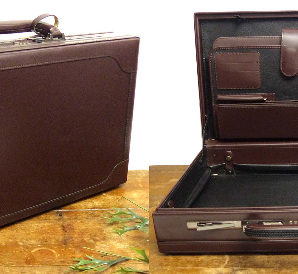 楽天市場】PRESTO社製 / ダイヤルロックレザー アタッシュケース