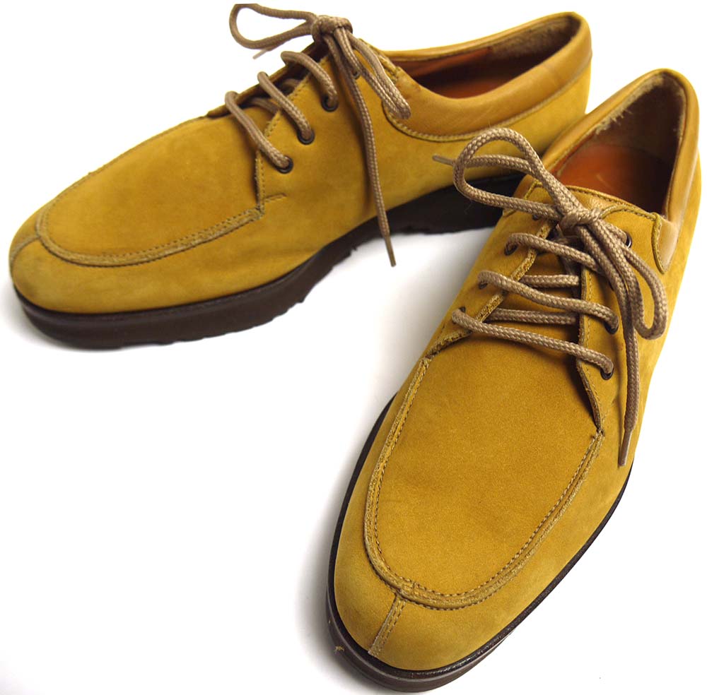 【美品】イタリア製 Salvatore Ferragamo / サルヴァトーレフェラガモ Uチップ スウェード シューズ 5 1/2C(22.5-23cm相当)(レディース)【中古】