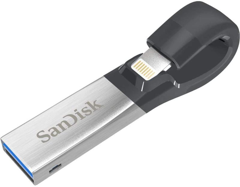 iXpand™️ Compact フラッシュドライブ 64GB サンディスク、Lightning端子も搭載したUSBメモリー「iXpand
