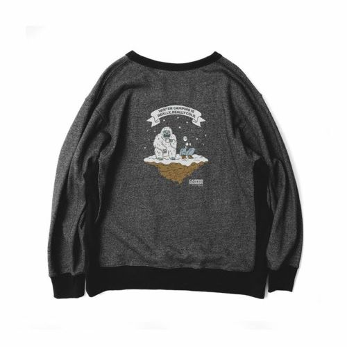 NANGA(ナンガ) ECO HYBRID CAMPING MANNERS MT.WEATHER SWEATSHIRT【EC】
