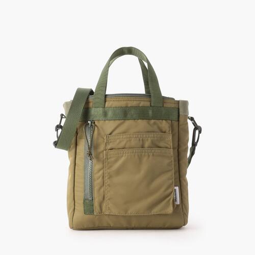 BRIEFING(ブリーフィング) 2WAY PROTECTION TOTE MINI Col.Col.022 KHAKI 26年春夏モデル 19,800円