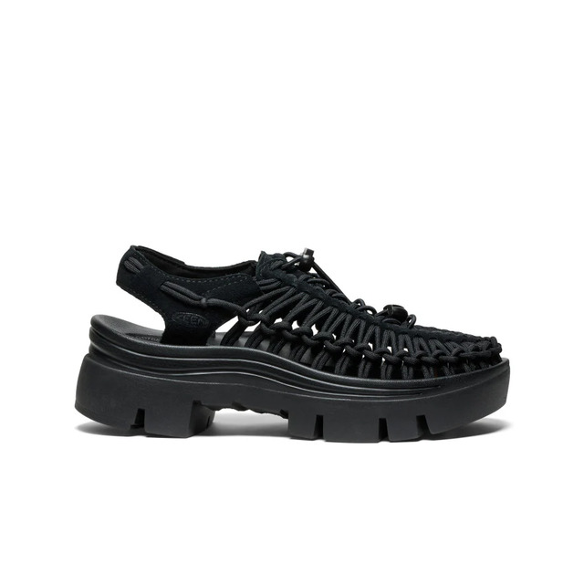 KEEN(キーン) UNEEK PLT 1030533 Col.BLACK/BLACK　USサイズ9(27.0)　10(28.0)
