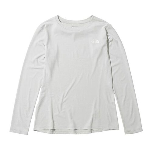 THE NORTH FACE(ザ・ノース・フェイス) ロングスリーブフラッシュドライスリーディークルー（レディース）NTW12203 Col.TI:ﾃｨﾝｸﾞﾚ