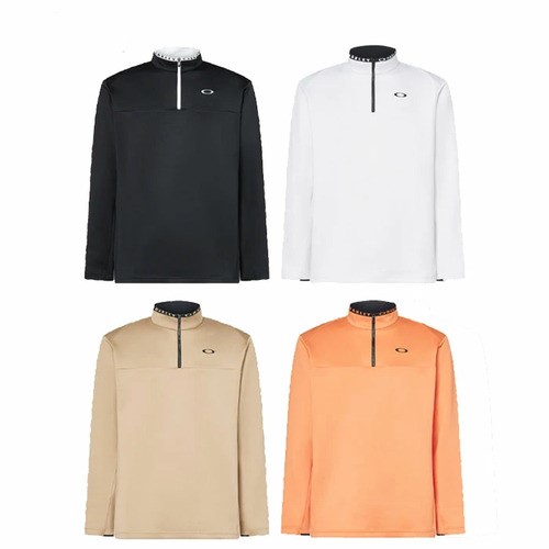 ｵｰｸﾘｰGOLF(ｵｰｸﾘｰゴルフ) OAKLEY PLEASANT LS MOCK 7FOA408243 Col.SOFT ORANG73K