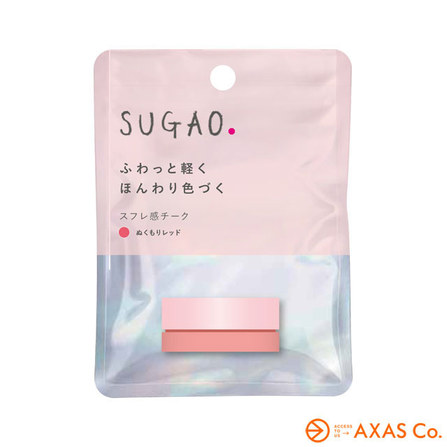 楽天市場 Sugao スガオ スフレ感チーク Col ぬくもりレッド Axas Co Online Collection