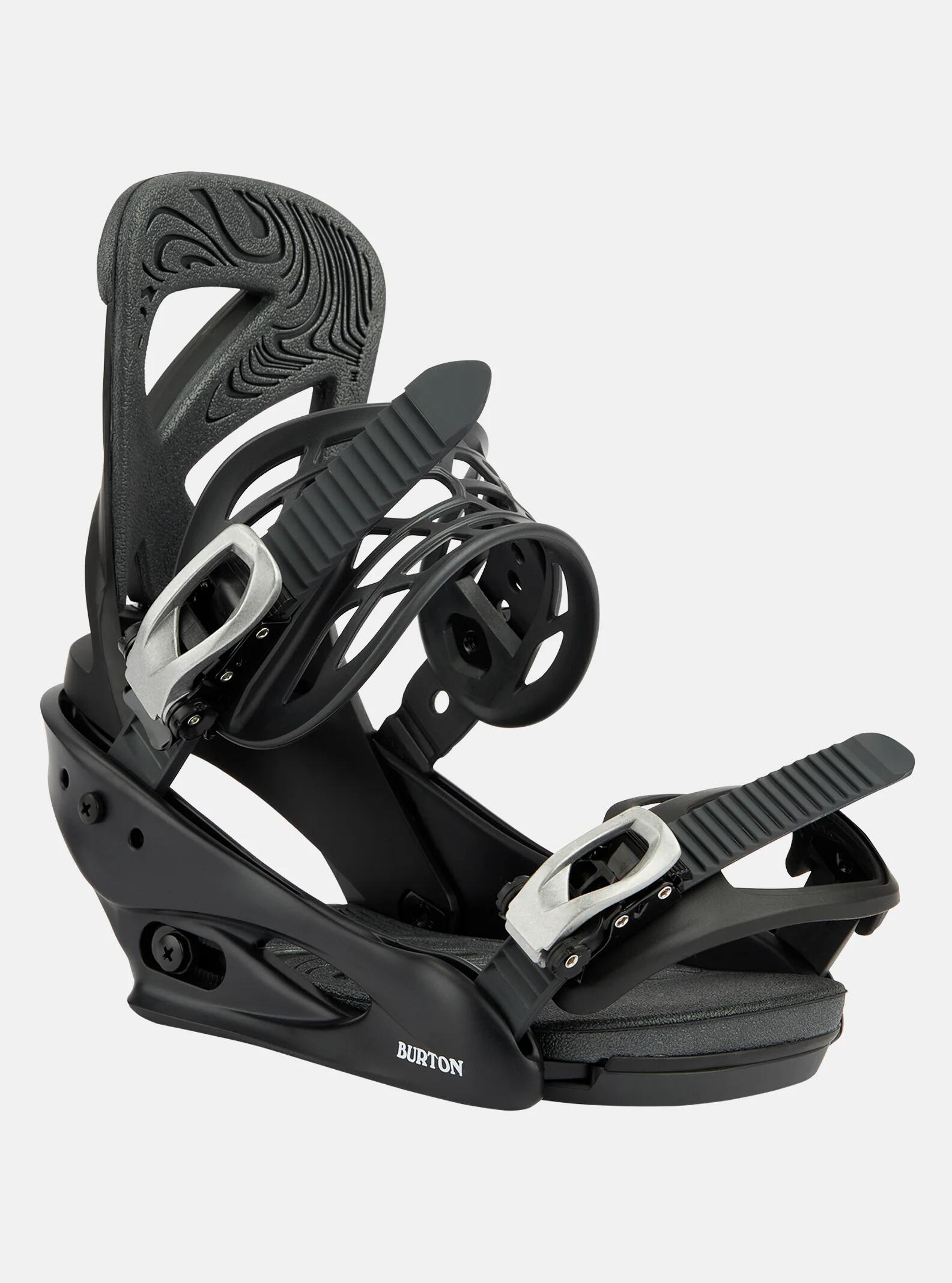 BURTON(バートン) ウィメンズ スクライブ Re:Flex スノーボードバインディング 105521 Col.Black サイズ M