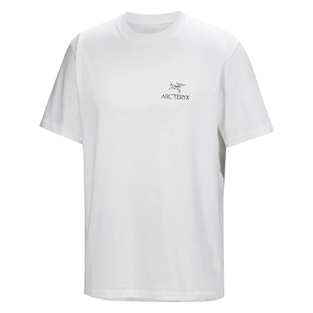 ARC’TERYX(アークテリクス) Kragg SL Cotton Bird Word SS M (メンズ) X000009535 Col.White Light / Black 26年春夏モデル|AXAS Co. ONLINE COLLECTION