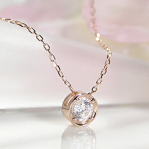 一粒ダイヤモンド ネックレス 【VICTORIA】 K10 WG/YG/PG 【0.20ct】 ジュエリー アクセサリー レディース ダイヤネックレス ダイア ペンダント 送料無料 品質保証書 フクリン留め ギフト プレゼント ホワイトデー 0.2カラット ひと粒 大粒 １０金 入学祝い