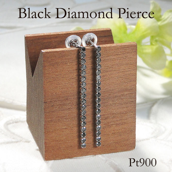 楽天市場】Pt900 ダイヤモンド テニスチェーン ピアス【0.50ct