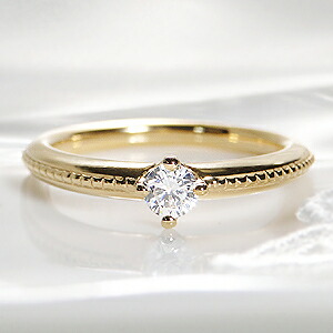 18金ダイヤモンド爪リンクセット 1.01ct 18K イエローゴールド 4つ爪 ソリティア リング – NEXT DIAMOND