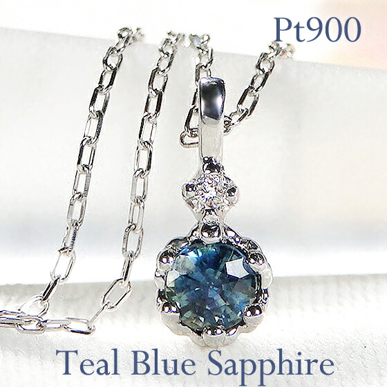 楽天市場】pt900 サファイア ダイヤモンド ネックレス ジュエリー