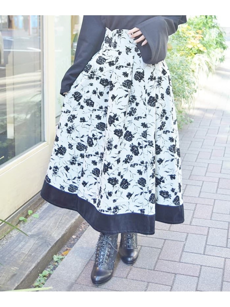 アクシーズファム kawaii ハートドット柄ティアードスカート axes femme kawaiiから、Heart Dot series (ハートドット