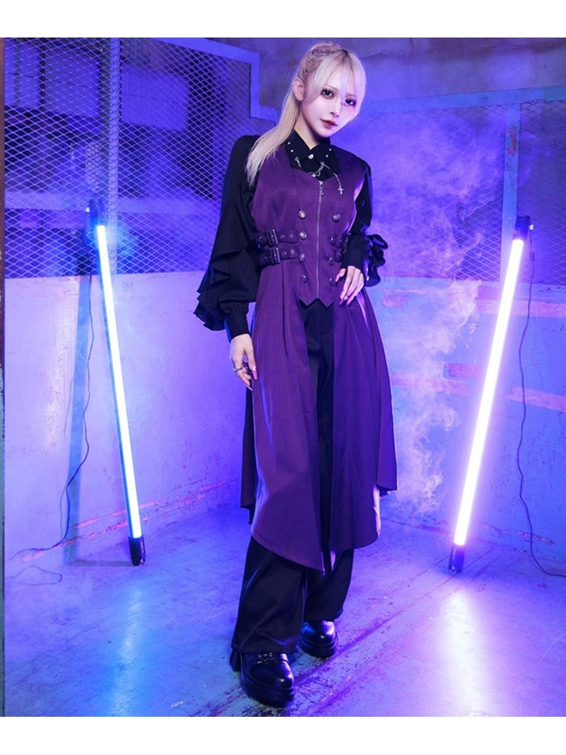 axesfemme POETIQUE燕尾デザインロングベスト 楽天市場】燕尾デザインロングベスト axes femme POETIQUE アクシーズ