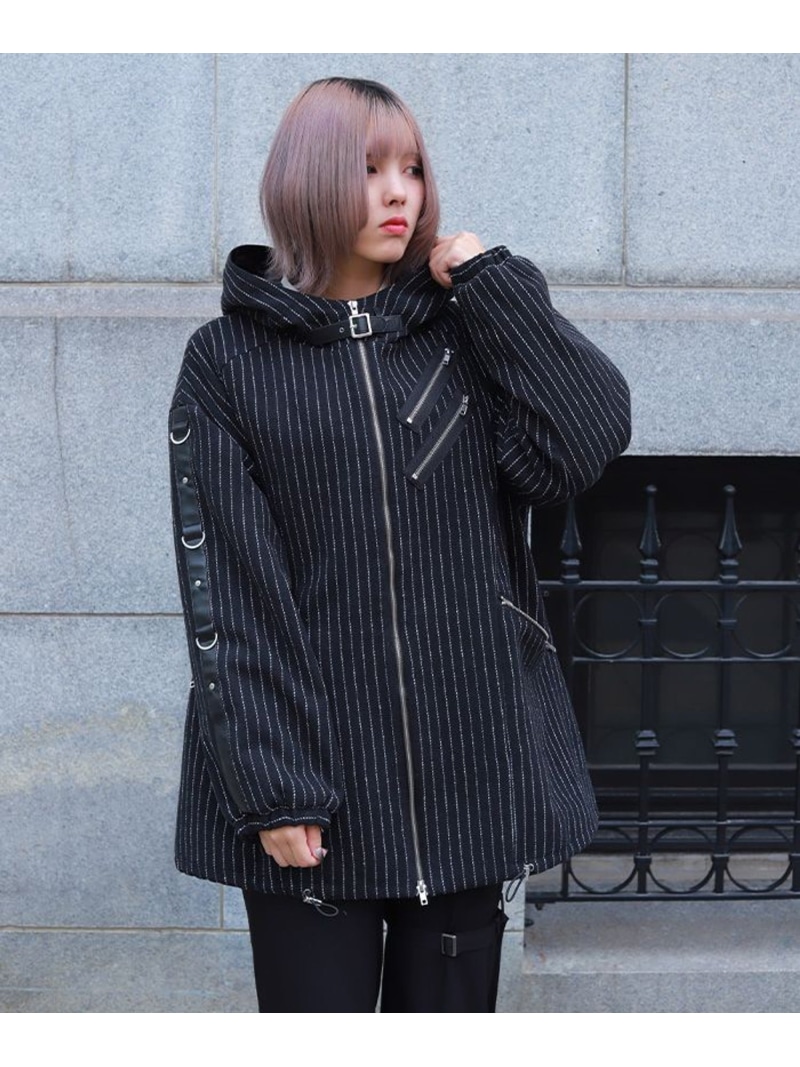 楽天市場】axes femme kawaii / ブラックリボンショートコート