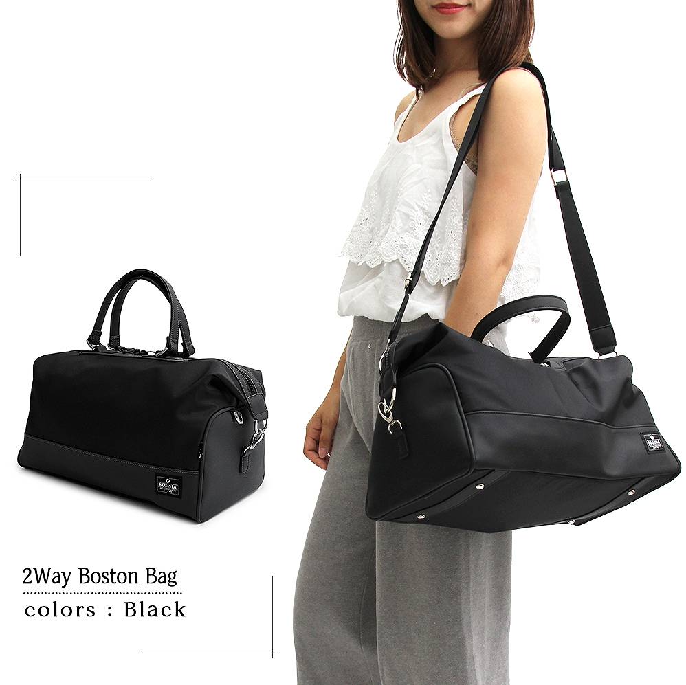 楽天市場 ボストンバッグ レディースバッグ 2way 出張 旅行 旅行かばん ゴルフバッグ タウンユース 大きめ 大容量 1泊2日 カバン 鞄 かばん 女性用 軽量 バッグ 人気 シンプル 大人バッグ 通勤 通学 お仕事 ブラック ネイビー カーキ 斜め掛け Axia Mall