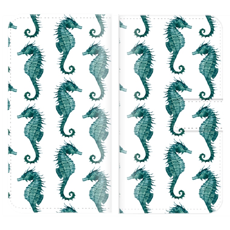 楽天市場 Xperia Z3 Sol26ケース 手帳型 X 送料無料 タツノオトシゴ Sea Horse 海 Sea 生物 Axia Mall