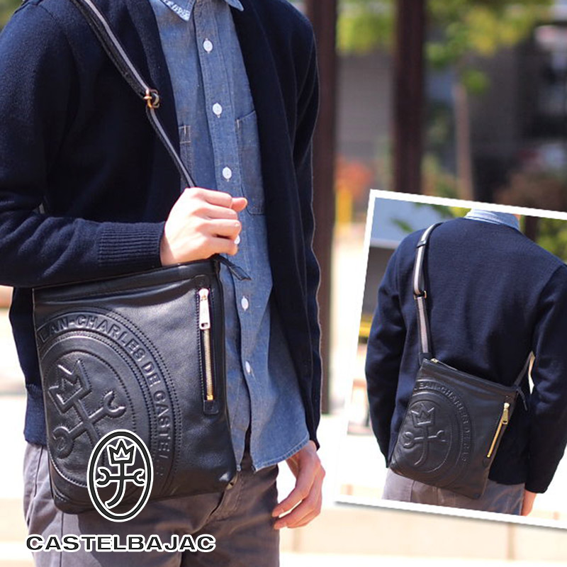 カステルバジャック CASTELBAJAC 薄マチショルダーバッグ RONDEAU ロンド 085101(北海道沖縄/離島別途送料) 正規取扱店 楽天市場】カステルバジャック CASTELBAJAC 薄マチショルダーバッグ