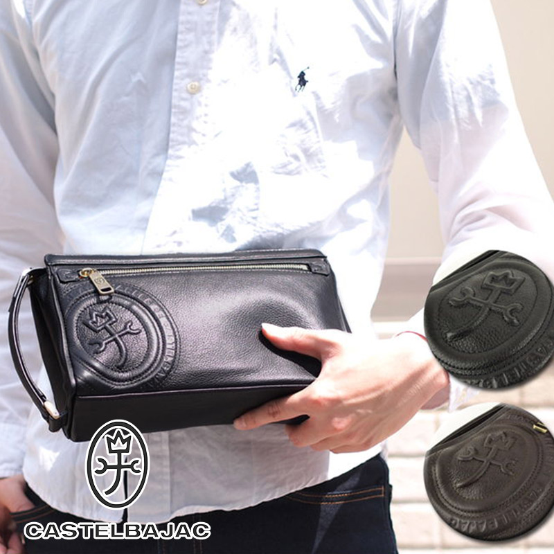 楽天市場】カステルバジャック CASTELBAJAC セカンドバッグ Mサイズ
