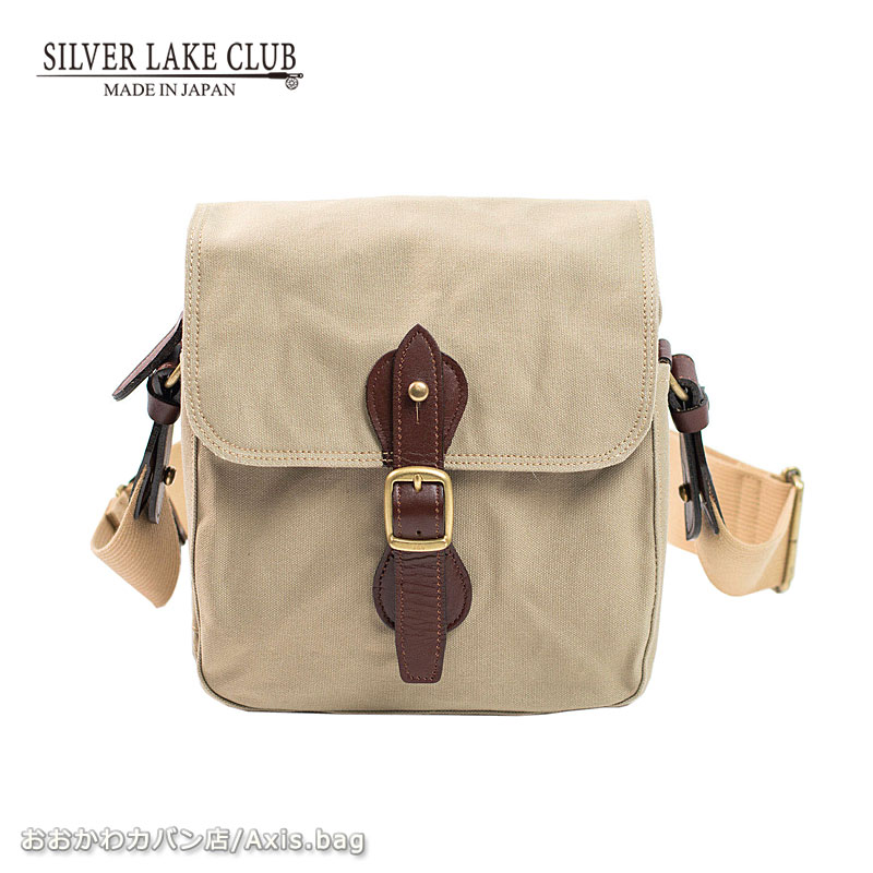 シルバーレイククラブ SILVER LAKE CLUB ショルダーバッグ 21cm 9号帆布 130121 人気 日本製 旅行 鞄 斜めがけ お出かけ カジュアルバッグ メンズ 釣り キャンプ アウトドア 公式 正規商品 ブランド
