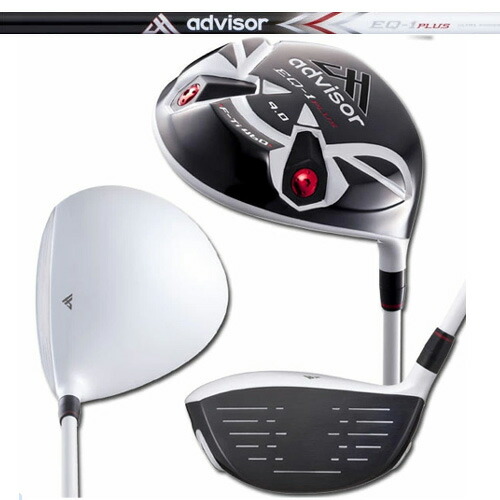 【6/18操業中止】●【訳あり＋HC皆無】advisor EQ-1 PLUS 高手向かい１番ウッド 炭素 460CC 45.5in メンズ 補佐人 EQ-1足し加える【50066】