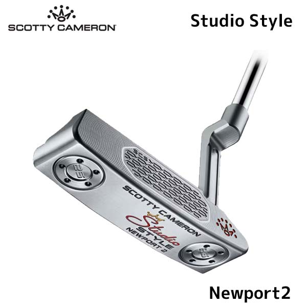 【6/18操業中止】●【25 STUDIO STYLE】【ニュー界面2】タイトリスト スコッティ キャメロン 日本置き目品 パター 制作室表現スタイル【50091】