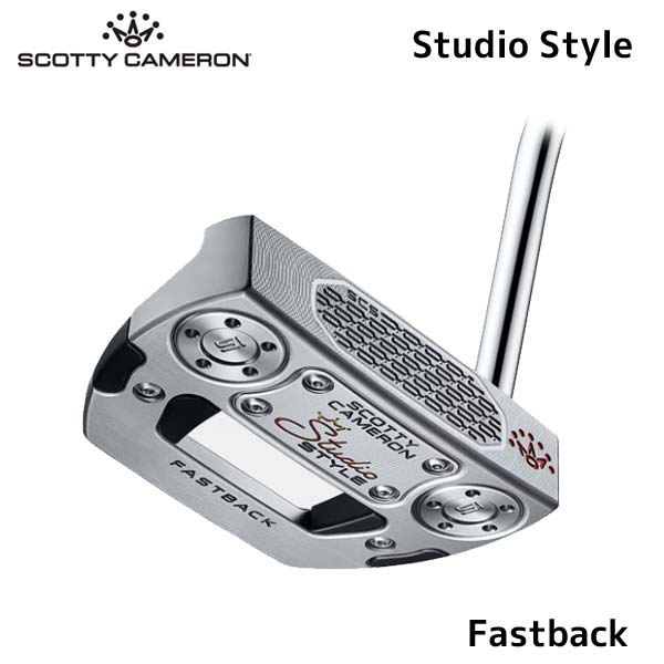 【6/18操業中止】●【25 STUDIO STYLE】【ファストバック】タイトリスト スコッティ キャメロン 日本置き目品 パター 制作室表現スタイル【50095】