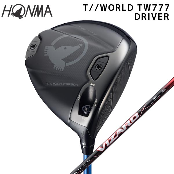 ●【取寄せ】【TW777 W1】本間ゴルフ【日本仕様】ドライバー VIZARD_REDカーボン【40520】 59,290円