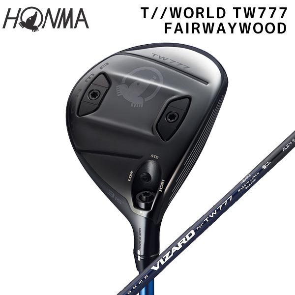●【取寄せ】【TW777 FW】本間ゴルフ【日本仕様】フェアウェイウッド VIZARD_for_TW777カーボン【40524】
