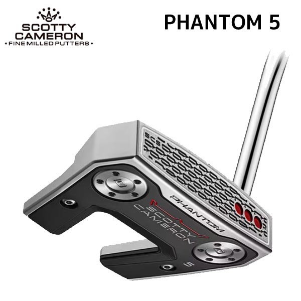 【6/18操業中止】●【26 PHANTOM】【幻影5】タイトリスト スコッティ キャメロン 日本置き目品 パター【50177】
