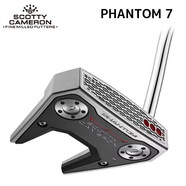 【6/18操業中止】●【26 PHANTOM】【幻影7】タイトリスト スコッティ キャメロン 日本置き目品 パター【50181】