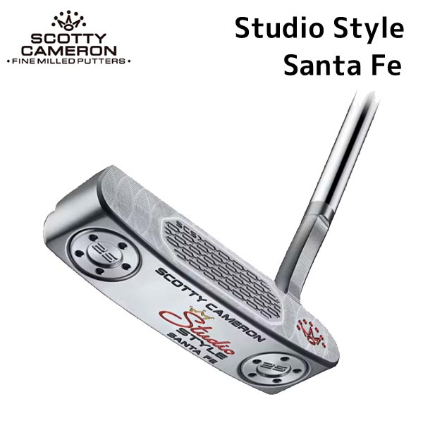 【6/18操業中止】●【新生産品】【26 STUDIO STYLE】【SantaFe】タイトリスト スコッティ キャメロン 日本置き目品 パター 制作室表現スタイル【50191】