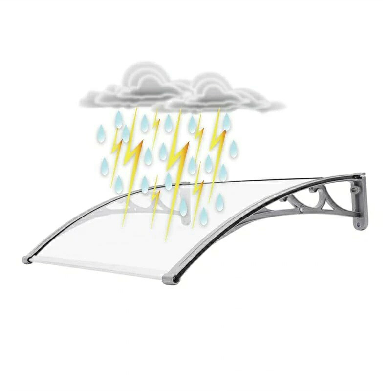 屋根 ひさし 庇 後付け 雨よけ 玄関ひさし 窓オーニング テラス屋根雨雪保護 梅雨対策 パティオ日除け 日焼け対策 窓の屋根 PC耐｜あくせらいふ