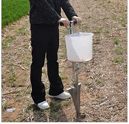生り物肥やし塗布用具 手押し車肥やし扱き散らす機ガ 手動式 植え替える器 ショベルプランター 根の追肥とり備える シ 肥やし扱き散らす器 肥やし切り詰める 農具多目的スプレッダー 農学用物の具肥やし施用器 農学用唐きび蔬菜用