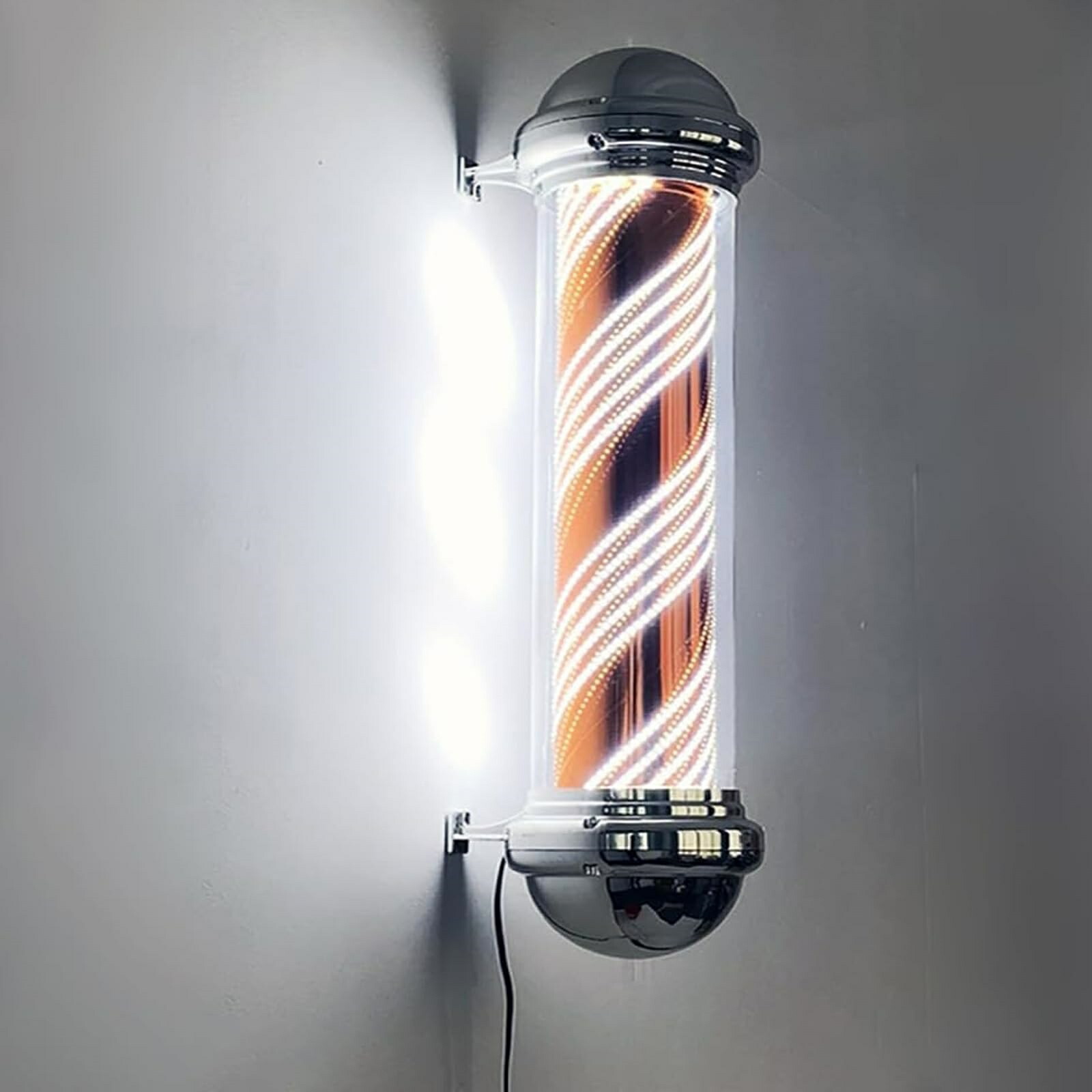 表われ極点 理容 室外 飾りつけ式 LED 回転させる灯 バーバー極点 美容室と理髪店 極点表われ ヘアサロン表われ 理髪極点 雨合羽 超高明快さ 省エネ 理容極点点火装置 理髪表われ