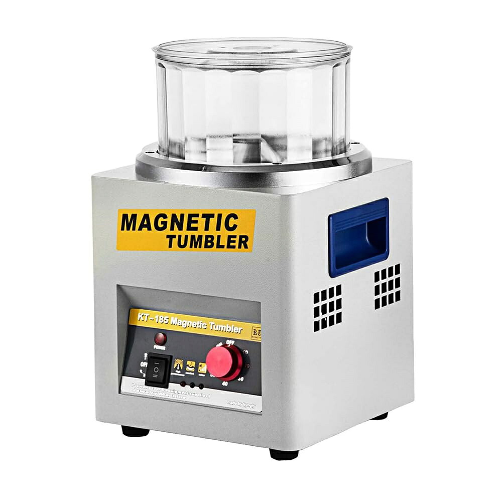 バレル研磨機 磁気研磨研削盤 磁気バレル研磨機 2000rpm 580W 磁気研磨 ミニ ロータリータンブラー ポリッシング 宝石研磨機 回転バレル研磨機 110V 精密研磨 艶出し 卓上タイプ 0-60分タイマー 金銀銅アクセサリー/小物/ねじ釘/銅貨/パーツ研磨｜あくせらいふ
