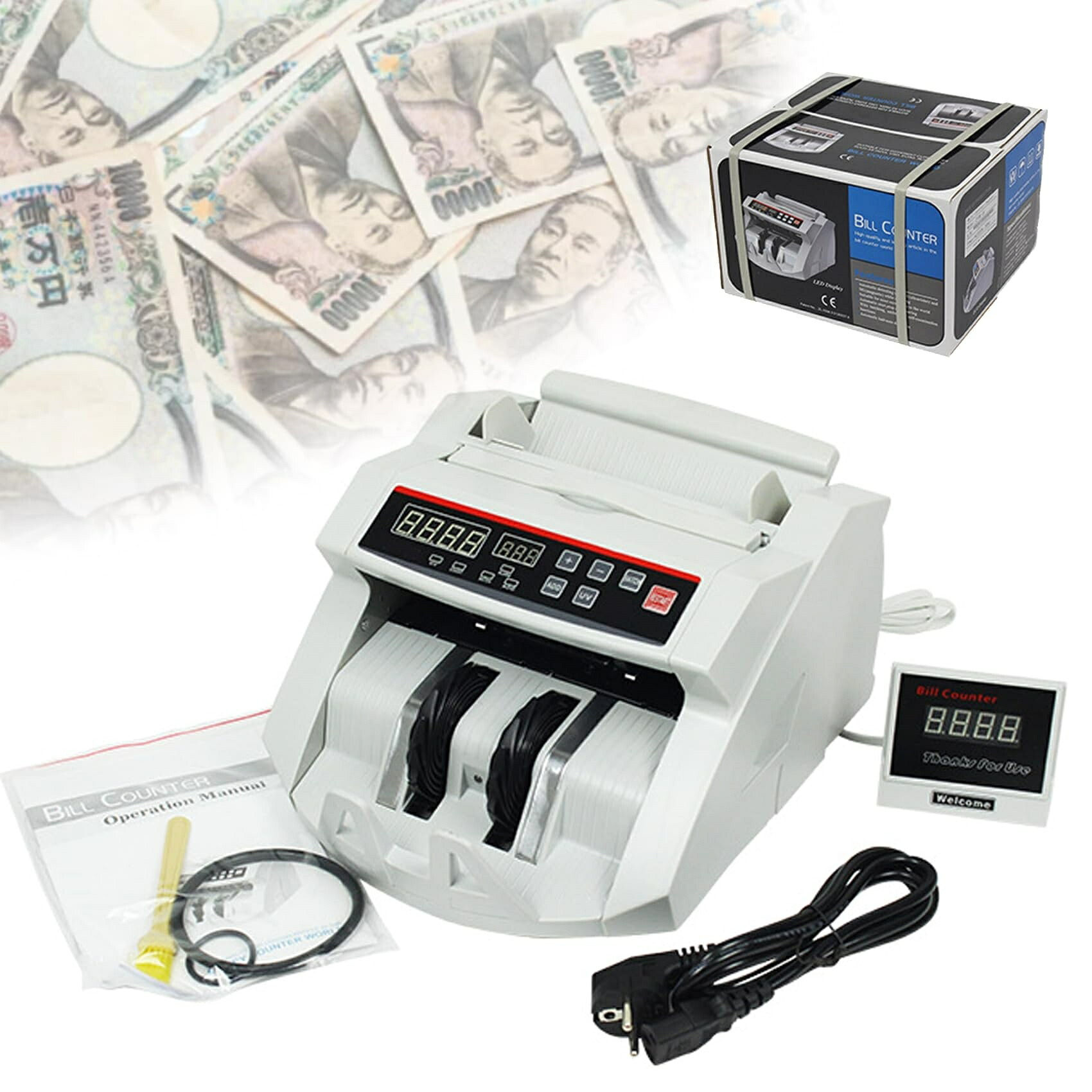 紙幣カウンタ 卓上型紙幣数えること機 日本紙幣 外貨 偽札さぐり当てる役立つこと 紙幣数えること機 紙幣 カウンタ 日本 製 日本紙幣 商いもの券 外貨 立式 多類概念 先だつものカウンタ 多役立つこと 自動小銃数えること ハンデ印字機 持っていく可 お役目用
