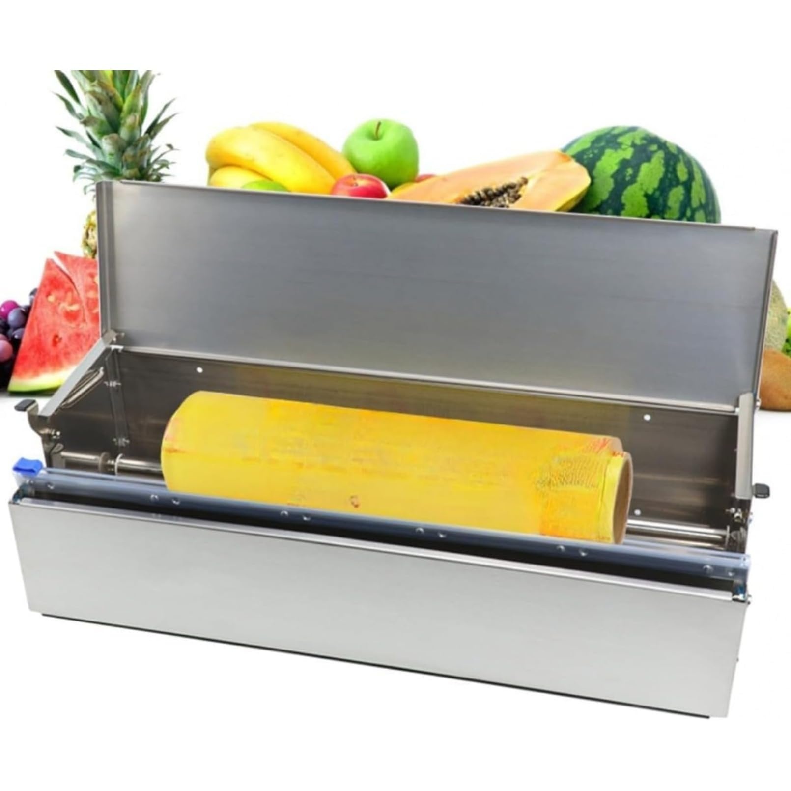 食料雑貨類荷造りラップフィルムカッター、円転自在な撥ねのける、百貨店果物店旅人宿用、ワット数不必要御勤め身寄り用