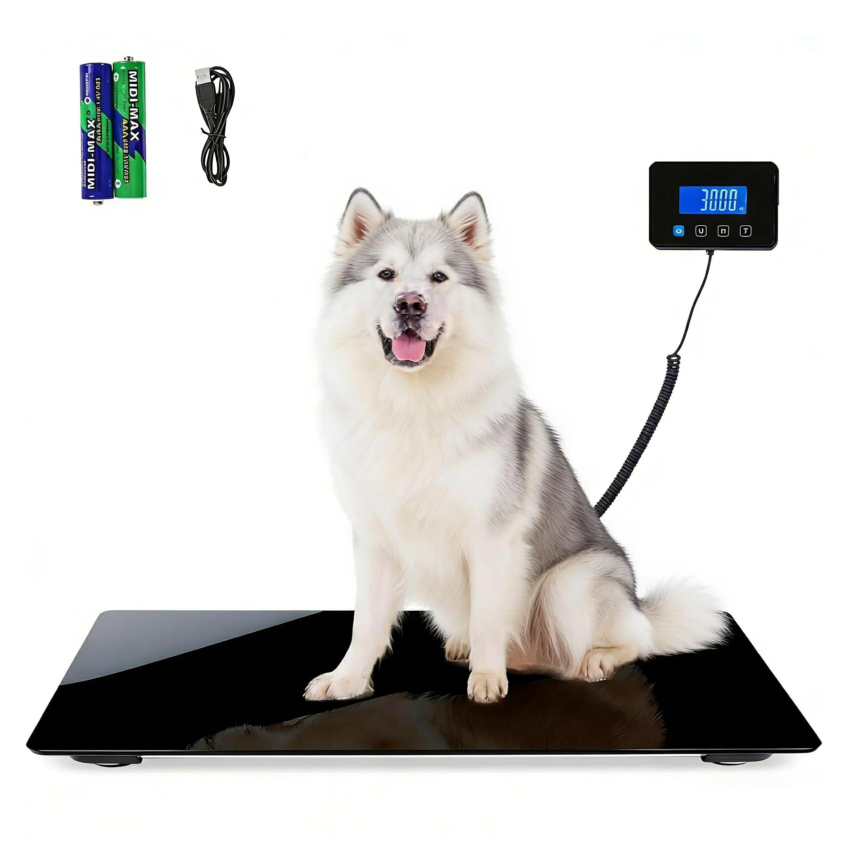 愛玩動物 体量計 大型 犬用体量計 毛の荒物用計 50g~200kg 正確性±5g USB申し受ける LCD書きあらわす規模 ちびっ子 成年者 猫/犬/愛玩動物/宅配便/風呂敷き包み/急行列車 ホスピタルの陰電子計 乾電池嘱する