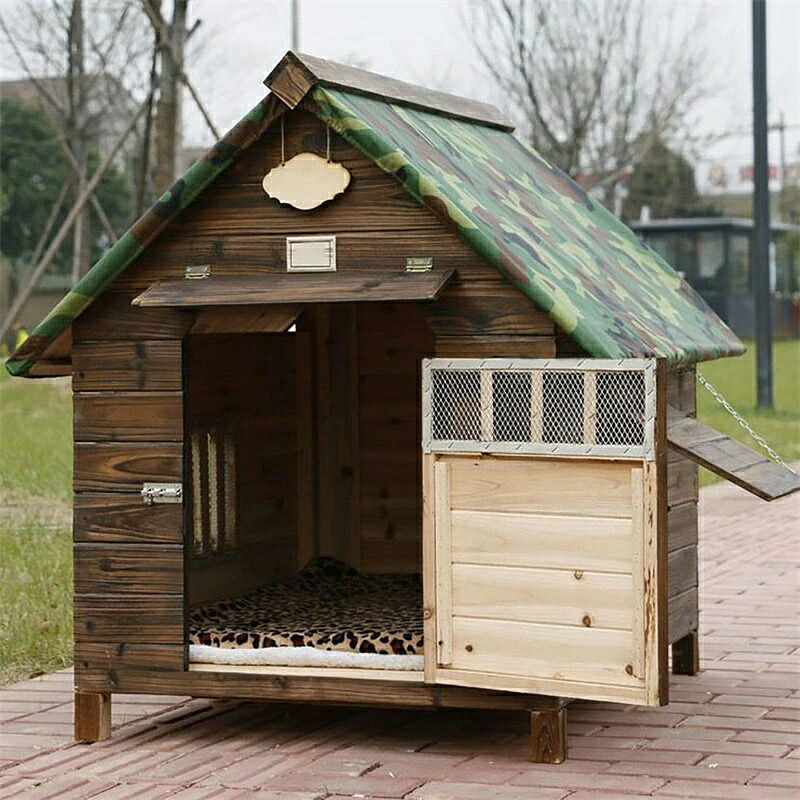 犬 愛玩動物住みか 木製 犬掘っ建て小屋 犬舎 精神的な統合が飾り気の無い ドッグハウス 犬 倶楽部 キャスター付き添い人 犬掘っ建て小屋 愛玩動物伏せ籠 室内 犬ゲージ 小型犬、中型犬、大型犬に適しています