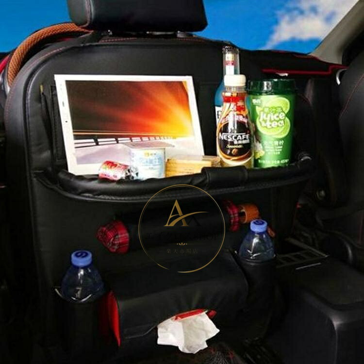 車収納 後部座席 シートバッグ シートポケット カー用品 車載 小物入れ マルチポケット 大 容量 ホルダー 車用収納バッグ ティッシュケース 汎用｜エイクロスSHOP店