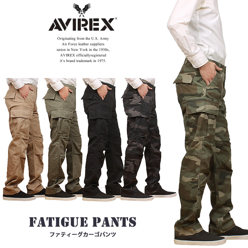 最も AVIREX アビレックス ファティーグ パンツ ミリタリーカーゴ FATIGUE PANTS カモフラアヴィレックス6126129_53_75_09_875_814アクス三信  AXS SANSHIN サンシン rmb.com.ar