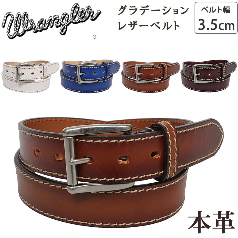 楽天市場】Wrangler ラングラー Carving Leather Belt(カービング