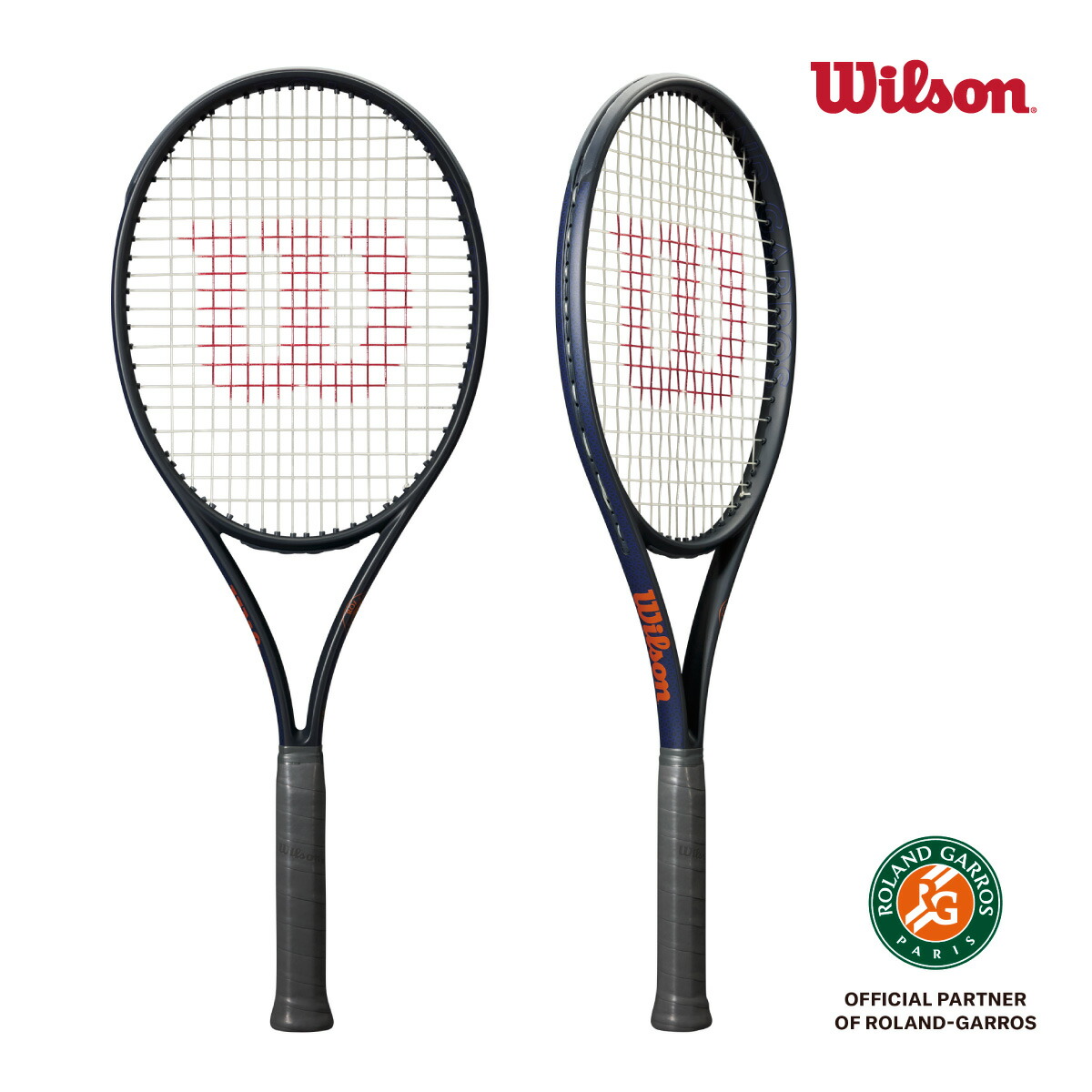Wilson Blade 98 Roland Garros テニスラケット Wilson x Roland-Garros Blade 98 V9 Racquets - Clay | Roland