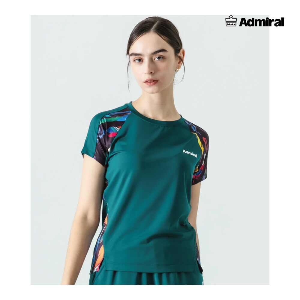 楽天市場】ADMIRAL レディース フロントライングラフィックTEE ATLA532