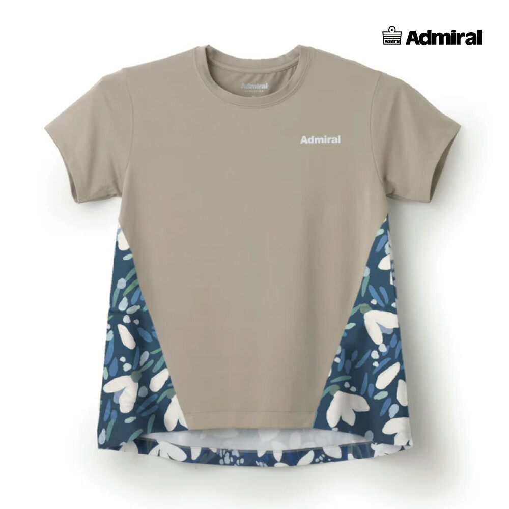 楽天市場】ADMIRAL レディース フロントライングラフィックTEE ATLA532