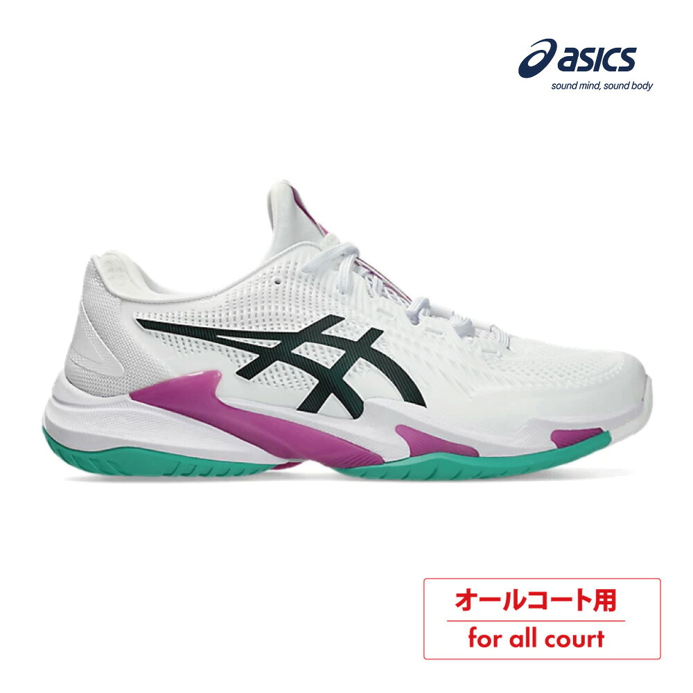 【マラソン期間中 店内最大ポイント10倍】ASICS　コートFF3　オールコート　1041A370-106　 WHITE/DIGITAL SAKURA　2026SS　メンズ　テニスシューズ　アシックス　COURT FF3　ASI03 16,280円