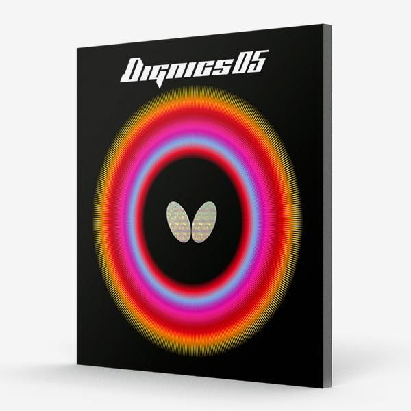 【4/18・19限定！最大1500円OFFクーポン】Butterfly ディグニクス05 レッド 2.1mm 06040 006 バタフライ 卓球 ラバー