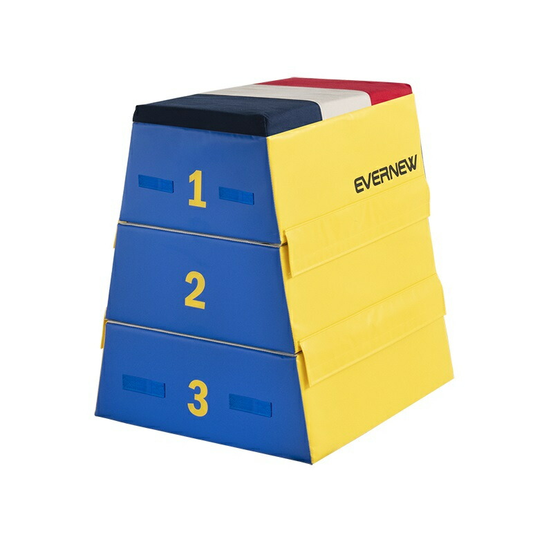 【マラソン期間中 店内最大ポイント10倍】EVERNEW フォームとび箱３段 EKF338 エバニュー 体操