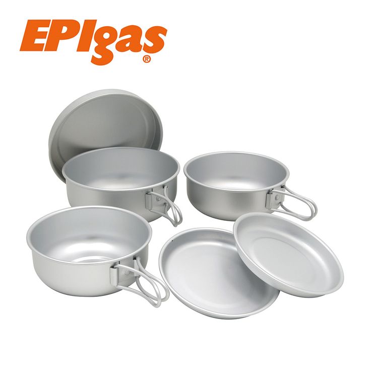 アルミ６点食器セット クッカーセット 予約 EPIgas イーピーアイ アウトドア セール商品 キャンプ ベランピング アウトドアギア UTC KNS 登山